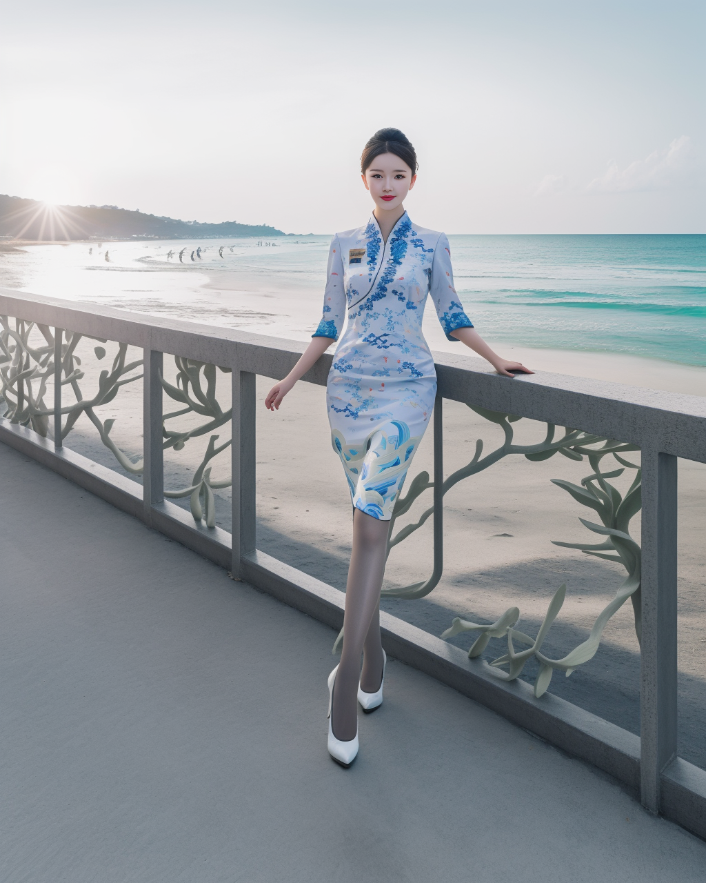 34712-2635961267-best quality, masterpiece, real,realistic, photo,photorealistic,looking at viewer,_hna uniform, 1girl, solo, an extremely delica.png